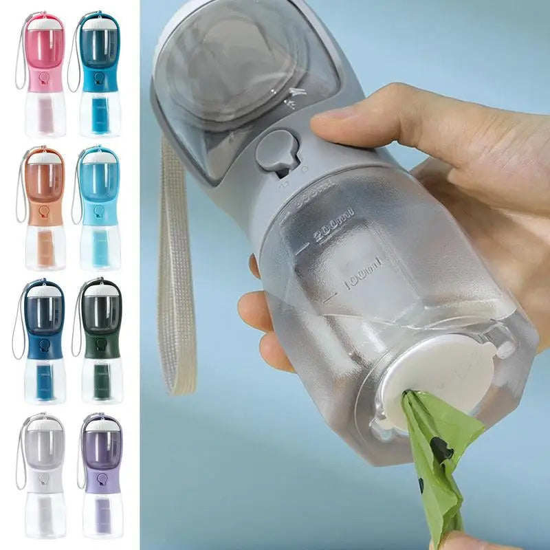 3-in-1 Portable Pet Cup for Drinking & Snacks