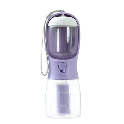 3-in-1 Portable Pet Cup for Drinking & Snacks
